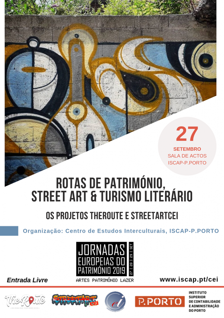 Routes of Heritage, Street Art & Literary Tourism – The projects TheRoute and StreetArtCEI | 27 September 2019