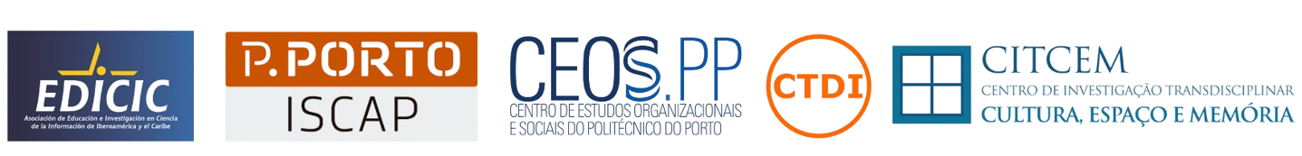 Logos das entidades organizadoras do EDICIC Ibérico 2025